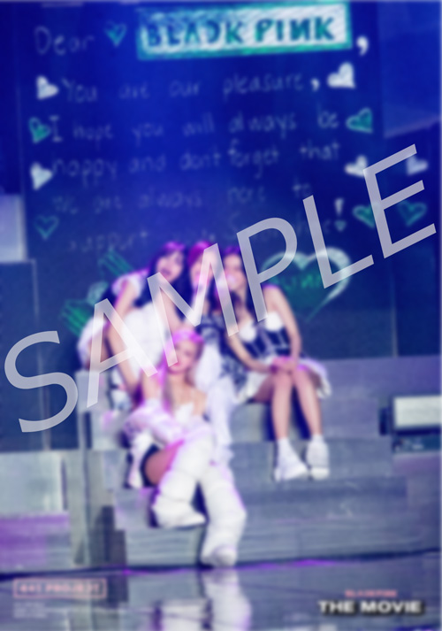 「BLACKPINK THE MOVIE」オリジナルブロマイド